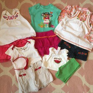 Large Bundle of Gymboree spring/summer outfits